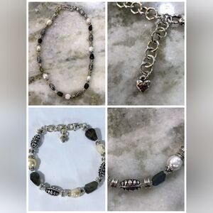 Brighton:"Free Spirit” Collection, Chic & Sophisticated Necklace & Bracelet Set